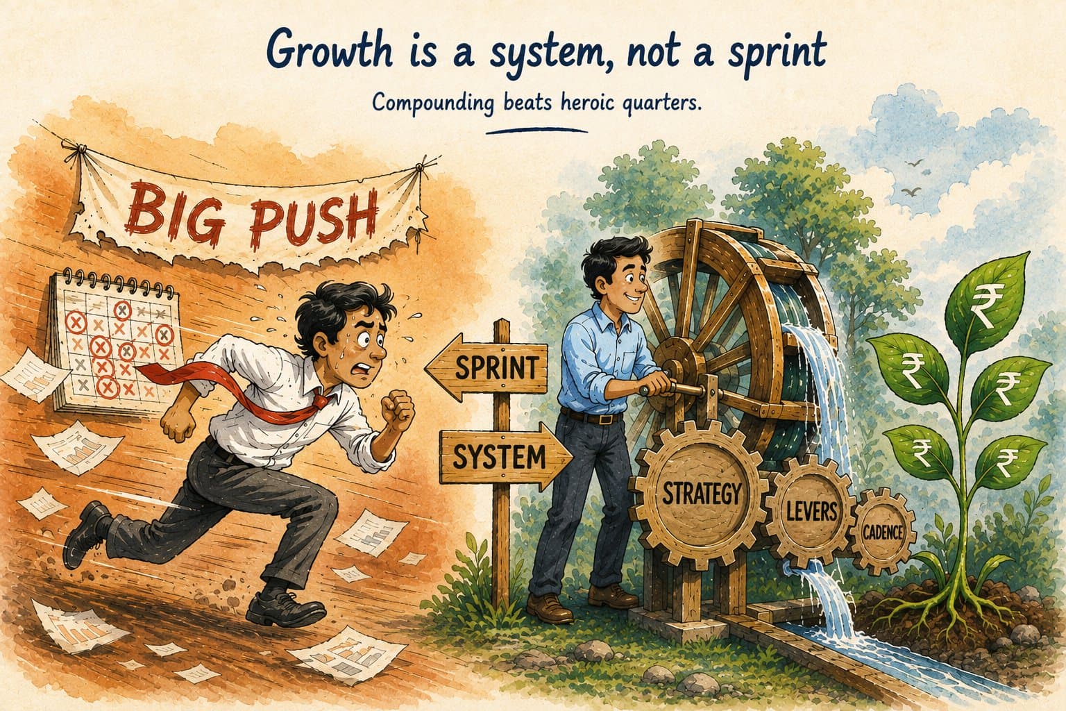 Growth is a system, not a sprint